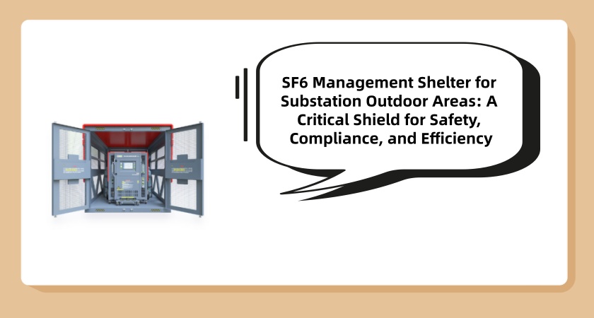 SF6 Management Shelter for Substation Outdoor Areas: A Critical Shield for Safety, Compliance, and Efficiency